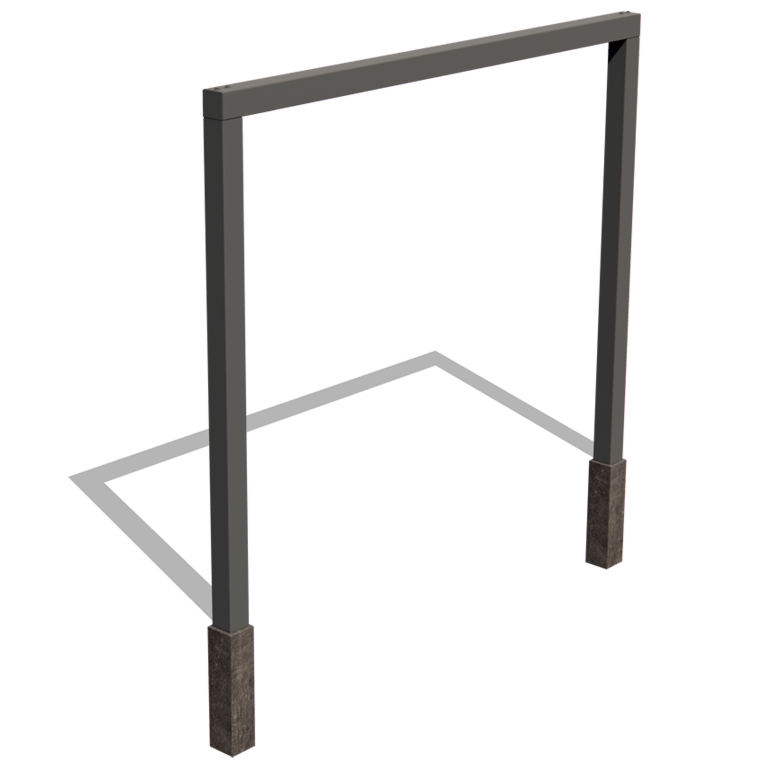 Pergola i stål - Rak - 300 x 230 cm